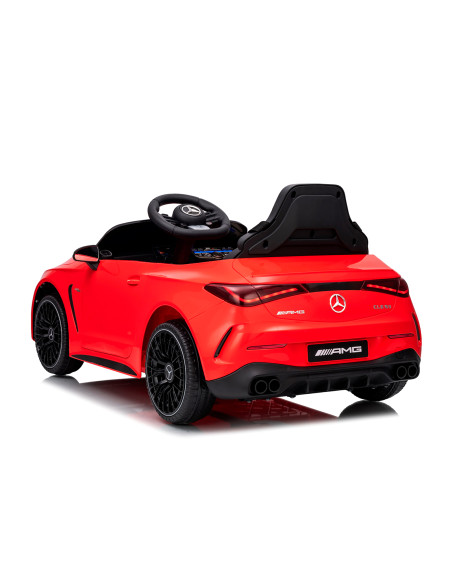 Електрическа кола Mercedes AMG CLE 53 червена