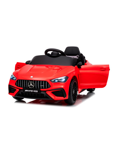 Електрическа кола Mercedes AMG CLE 53 червена