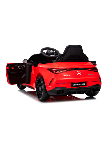 Електрическа кола Mercedes AMG CLE 53 червена