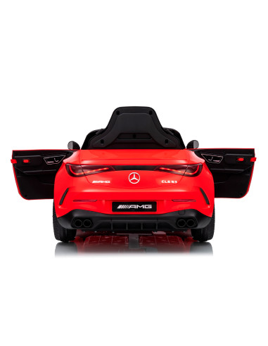 Електрическа кола Mercedes AMG CLE 53 червена