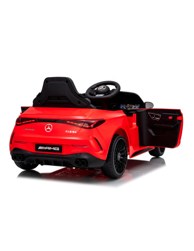 Електрическа кола Mercedes AMG CLE 53 червена