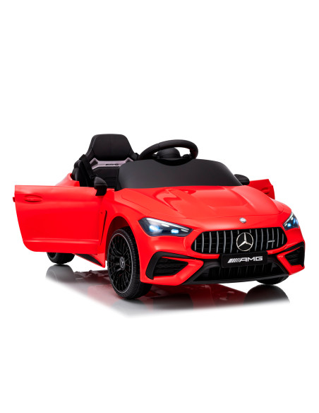 Електрическа кола Mercedes AMG CLE 53 червена