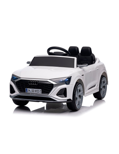 Ел.джип Audi SQ8 бял