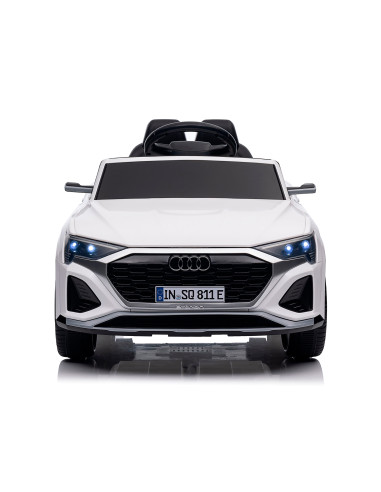 Ел.джип Audi SQ8 бял