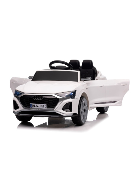 Ел.джип Audi SQ8 бял