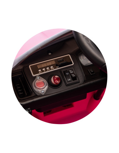 Ел.джип Porsche Kayenne розов