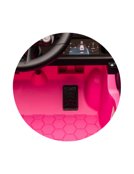 Ел.джип Porsche Kayenne розов