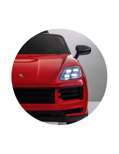 Ел.джип Porsche Kayenne червен