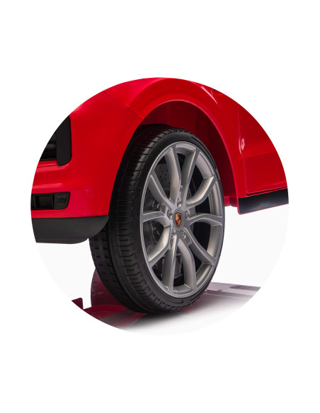 Ел.джип Porsche Kayenne червен