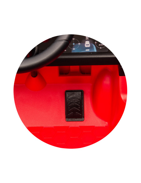 Ел.джип Porsche Kayenne червен