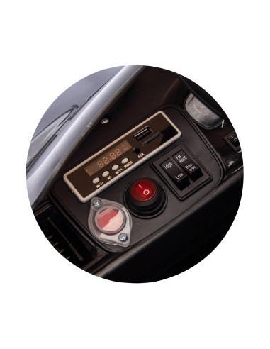 Ел.джип Porsche Kayenne черен