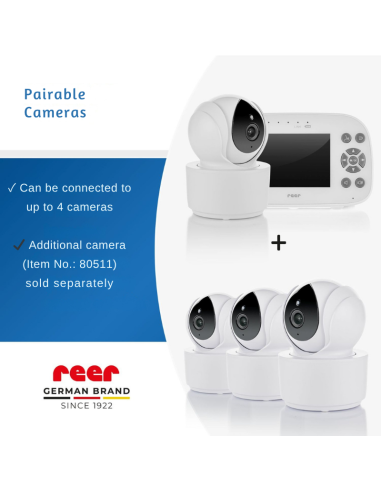 80510 Reer бебефон с камера XL Move