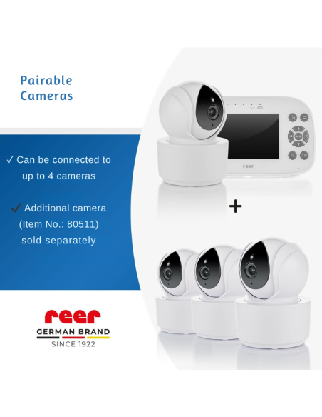 80510 Reer бебефон с камера XL Move