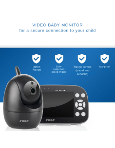 80520 Reer бебефон с камера Pro HD Move 2