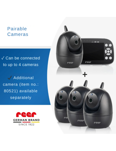 80520 Reer бебефон с камера Pro HD Move