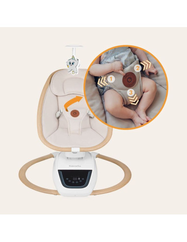 Електрическа люлка Lionelo Olivia