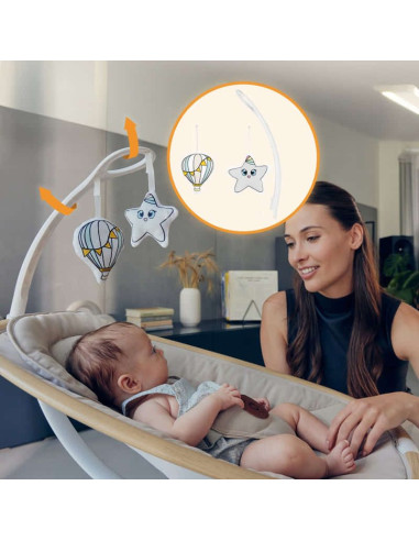 Електрическа люлка Lionelo Olivia