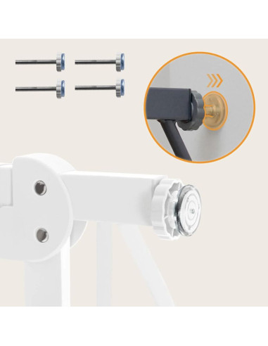 Универсална преграда за врата Lionelo Truus Slim