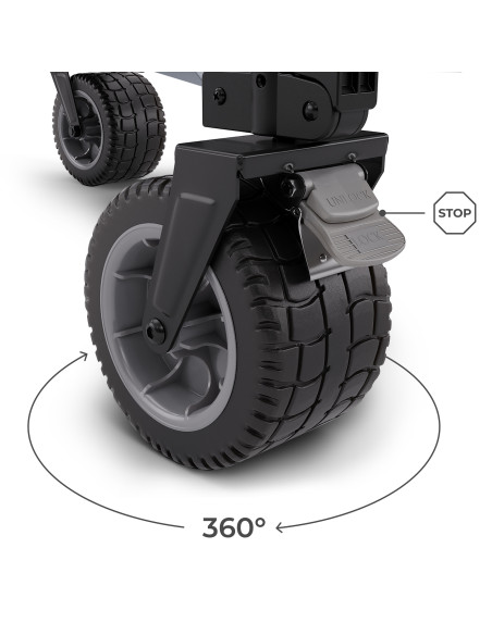 Kinderkraft Rollster сгъваема количка за деца ANTHRACITE
