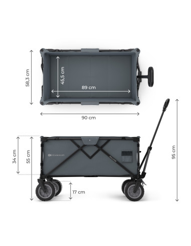 Kinderkraft Rollster сгъваема количка за деца...