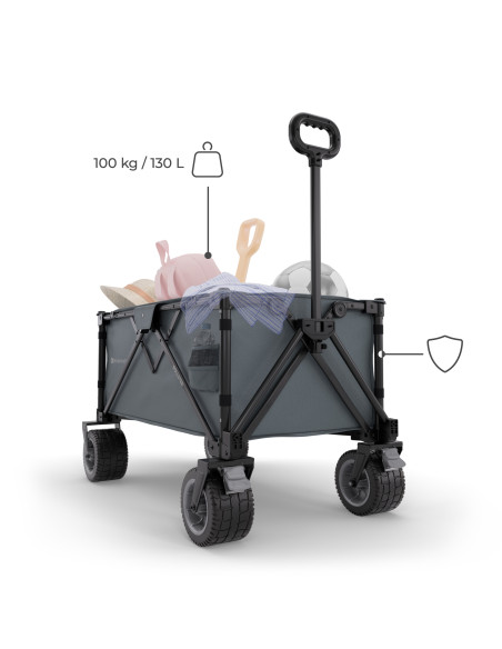 Kinderkraft Rollster сгъваема количка за деца ANTHRACITE