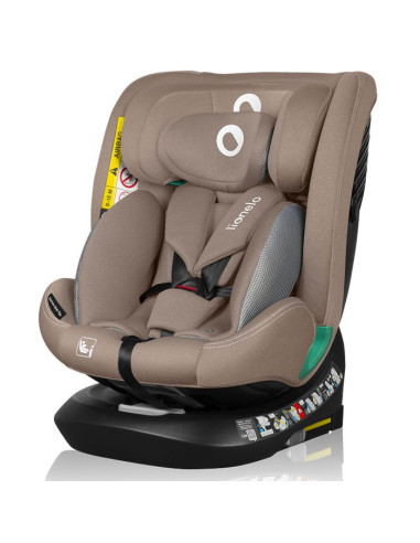 Стол за кола Lionelo Bastiaan One i-Size 360°,...