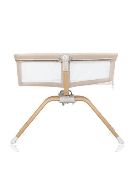 Бебешка кошара Next to me 3 в 1 Lionelo Malin Evo люлееща се, с комарник