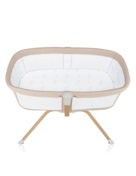 Бебешка кошара Next to me 3 в 1 Lionelo Malin Evo люлееща се, с комарник