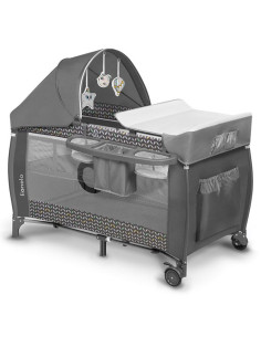 Бебешка кошара Lionelo Sven Plus с комарник, подложка за... 2