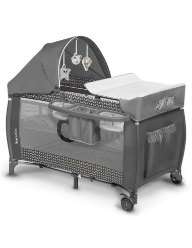 Бебешка кошара Lionelo Sven Plus с комарник,...