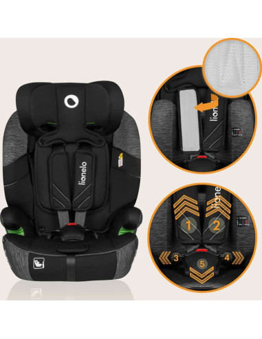 Стол за кола Lionelo Levi One i-Size, 76-150 см