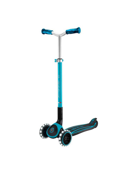 Сгъваема тротинетка за деца над 4 години GLOBBER ACE LIGHTS, синя