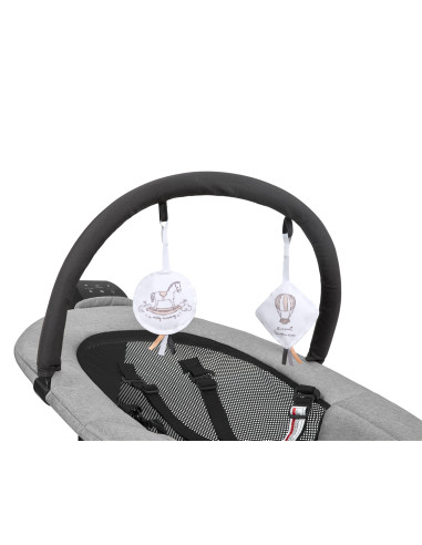 Електрическа люлка Zazu Grey