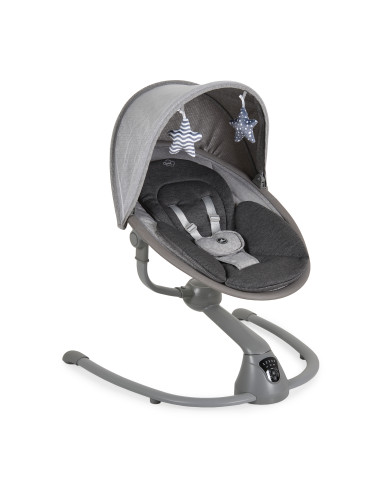 Електрическа люлка Cloud Premium + светлосив