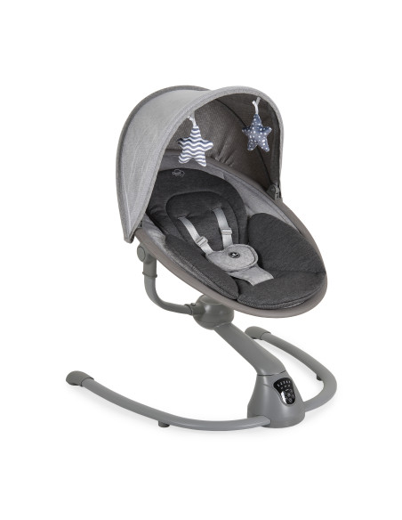 Електрическа люлка Cloud Premium + светлосив