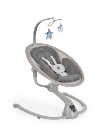 Електрическа люлка Cloud Premium + светлосив