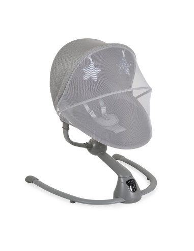Електрическа люлка Cloud Premium + светлосив