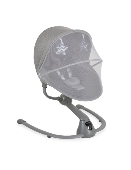 Електрическа люлка Cloud Premium + светлосив