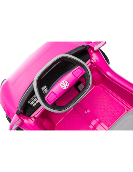 Акумулаторна кола Licensed Volkswagen E Buggy Pink