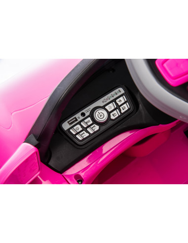 Акумулаторна кола Licensed Volkswagen E Buggy Pink