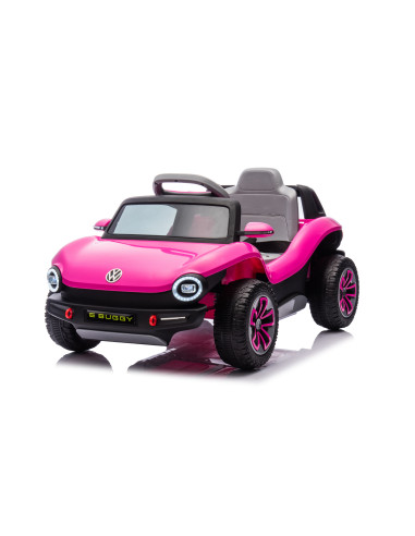 Акумулаторна кола Licensed Volkswagen E Buggy Pink