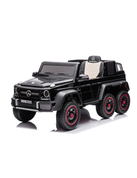 Акумулаторна кола Licensed Mercedes Benz G63 AMG 6*6 Black