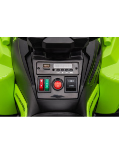 Акумулаторна кола Buggy Basket Green 2