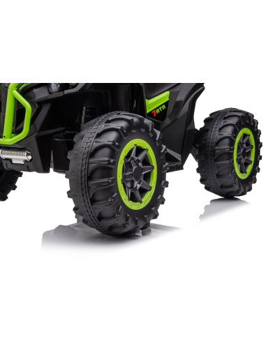 Акумулаторна кола Buggy Basket Green