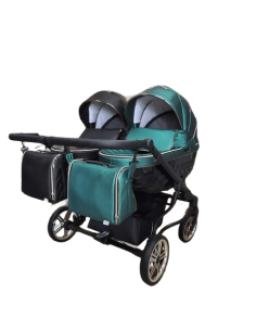 Adbor- количка за близнаци 3в1 Duo lux 3D