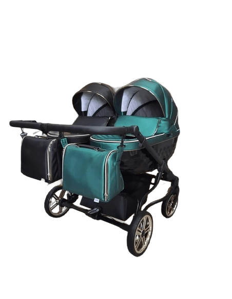 Adbor- количка за близнаци 3в1 Duo lux 3D