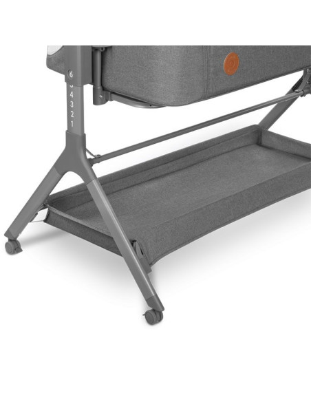 Бебешка кошара Next to me 3 в 1 Lionelo Leonie Plus люлееща се