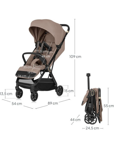 Бебешка лятна количка Lionelo Bess