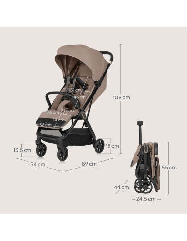 Бебешка лятна количка Lionelo Bess