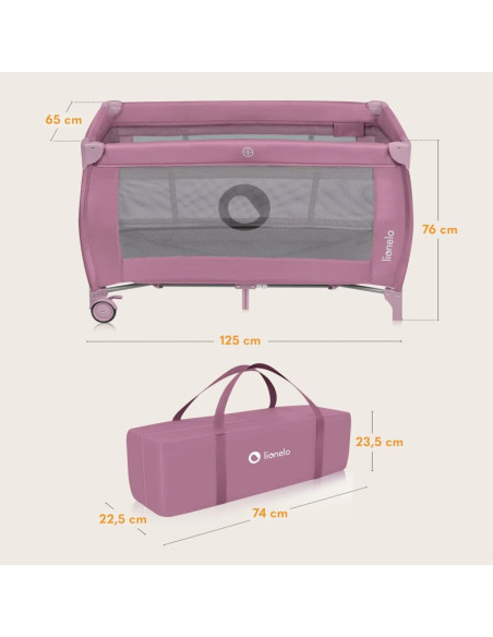 Бебешка кошара Lionelo Stefi Plus